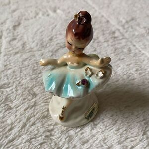 Josef Originals California Little Tutu Ballerina Blue Dress Pink Damage Sticker